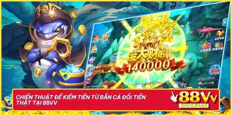 Thế Giới Bắn Cá Đổi Tiền Thật Tại 88vv Vừa Thật Vừa Đã 2 Chiến thuật để kiếm tiền từ bắn cá đổi tiền thật 88vv