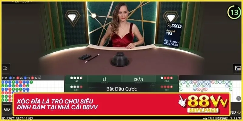 Xóc Đĩa 88VV - Trò Chơi Dân Gian Dẫn Đầu Xu Hướng 2025 1 Xóc Đĩa là trò chơi siêu đình đám tại nhà cái 88VV