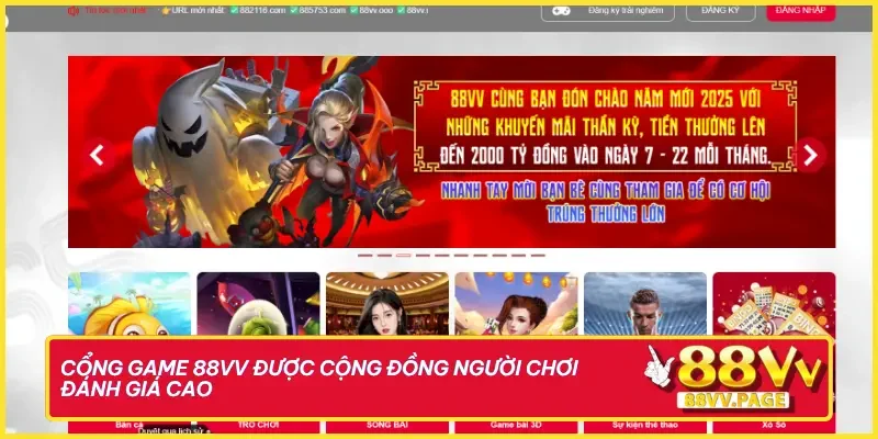 Trang chủ 24 88vv hiện đang là một trong những địa chỉ được cộng đồng người chơi đánh giá cao